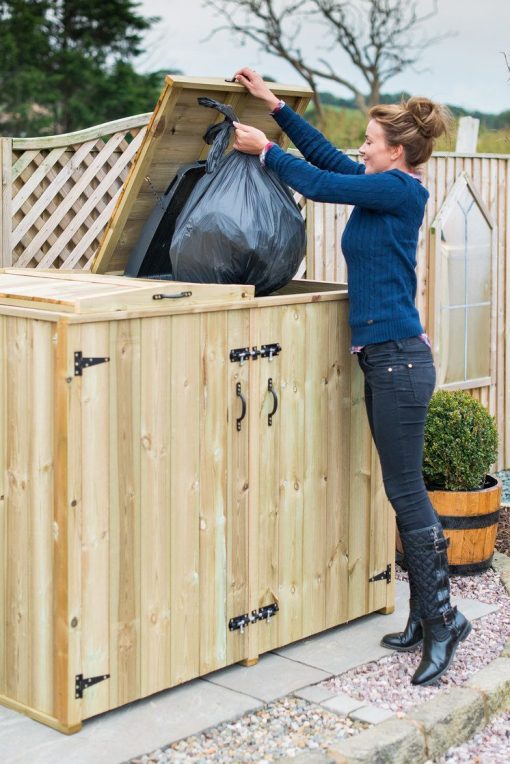 Double Bin Storage Easy To Use