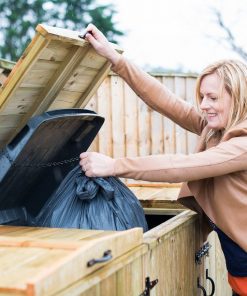 Triple Cover Easy Access to Bins