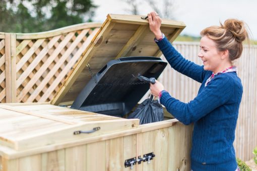 Bellus Quad Wheelie Bin Storage