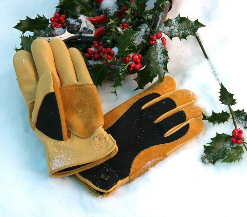 Gold Leaf Gents Winter Touch Gardening Gloves