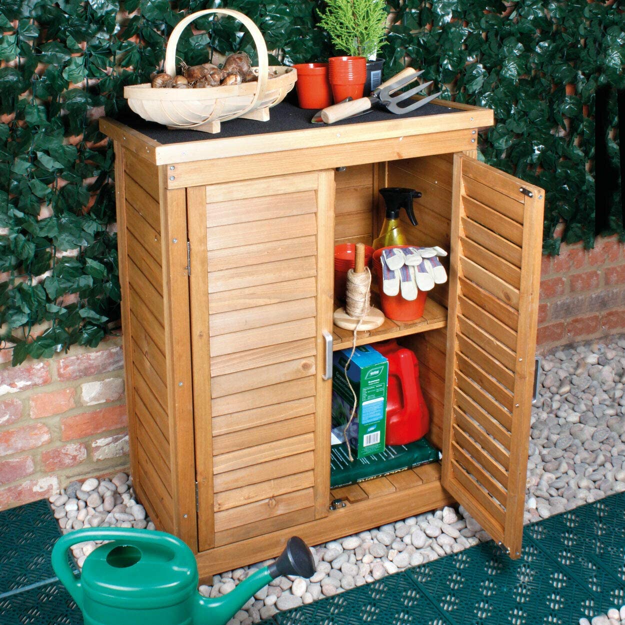 All Weather Portable Outdoor Garden Cabinet