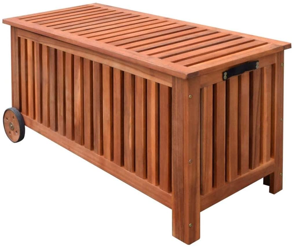 vidaxl wooden storage box