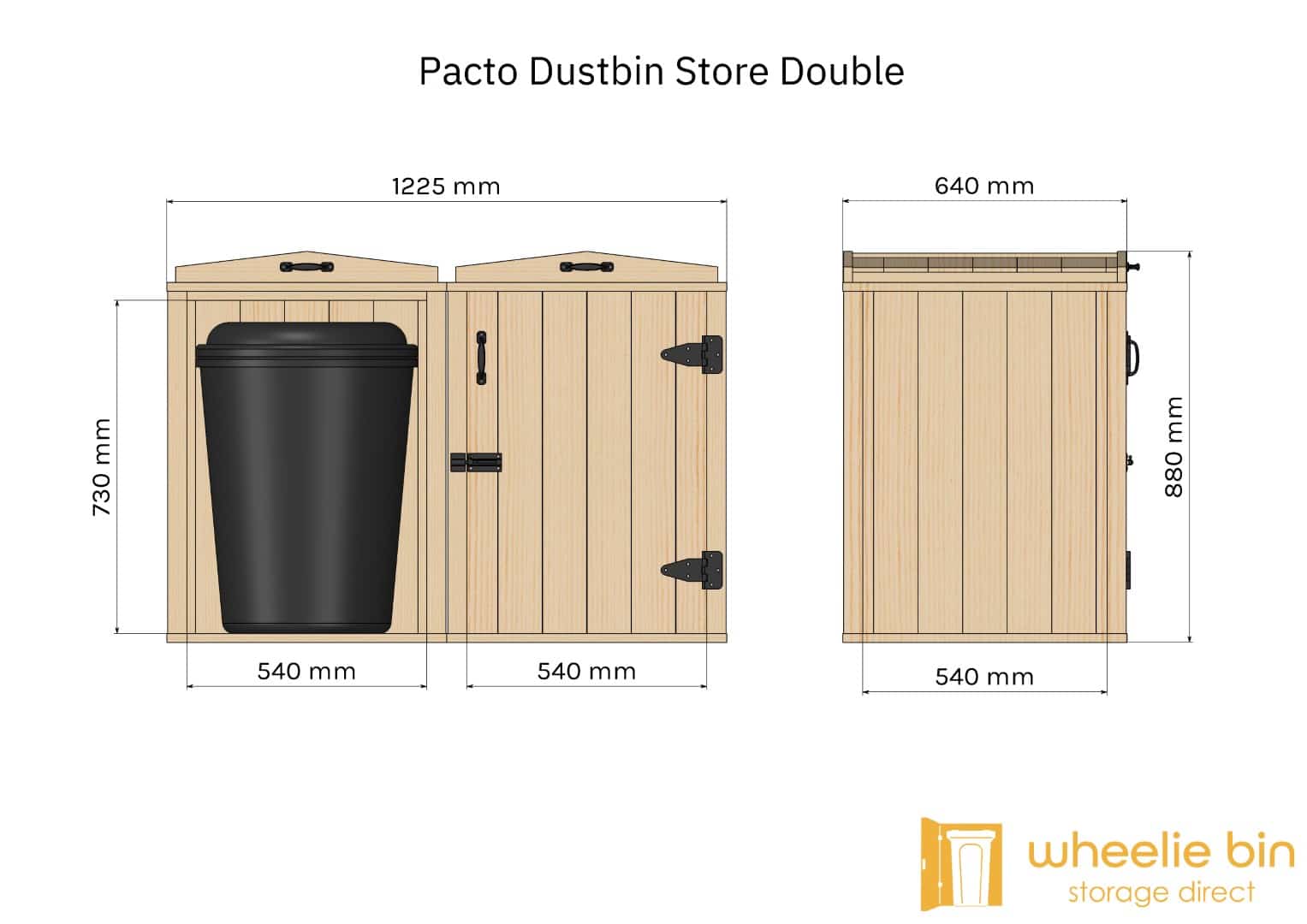 pacto dustbin storage